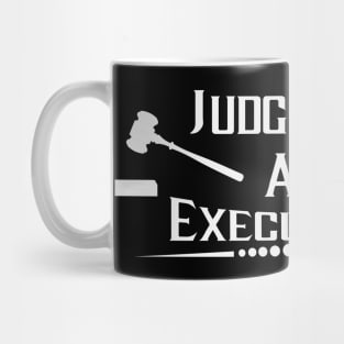 JUDGE JUDY and EXECUTIONER Logo Mug